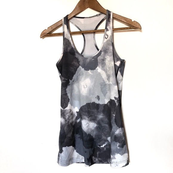 lululemon athletica Tops - LuluLemon Watercolor Racerback Tank Top